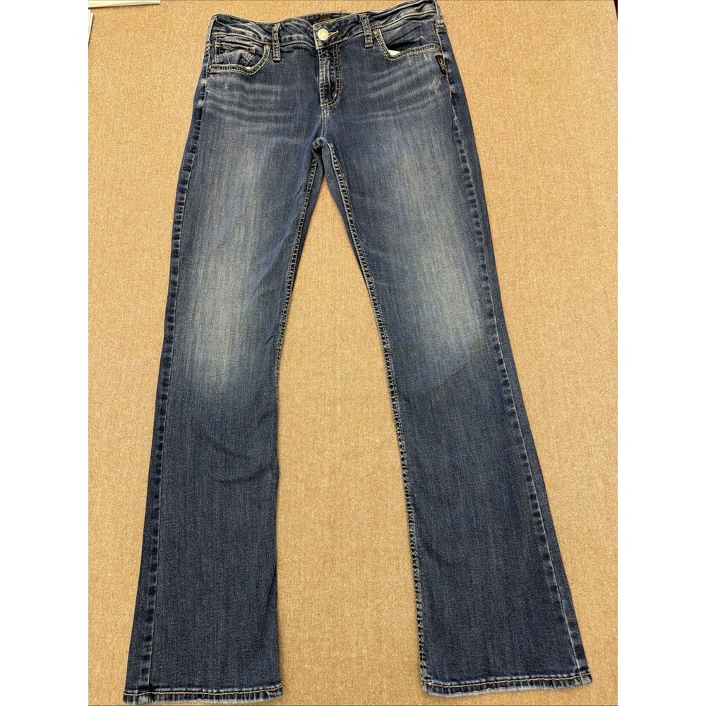 Women's Silver Jeans Avery Slim Boot Cut Size 33x33